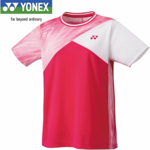 ヨネックス YONEX レディース ウィメンズゲームシャツ レギュラー ブライトピンク 20736 122 テニスウェア 半袖シャツ 試合