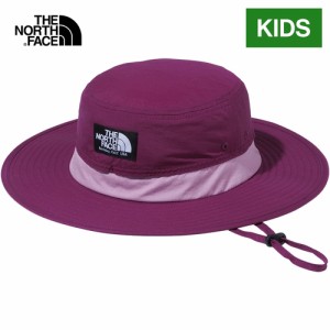 ザ・ノース・フェイス ノースフェイス キッズ 帽子 ホライズンハット ボイセンベリー NNJ02312 BB Kids Horizon Hat 2023秋冬モデル UV