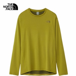 ザ・ノース・フェイス ノースフェイス メンズ 長袖Tシャツ ロングスリーブフラッシュドライクルー サルファーモス NT62312 SM L/S