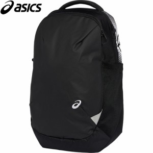 アシックス asics メンズ レディース 肩負担軽減 バックパック 40 Pブラック×Bホワイト 3033B709 001 デイパック リュック バッグ 鞄