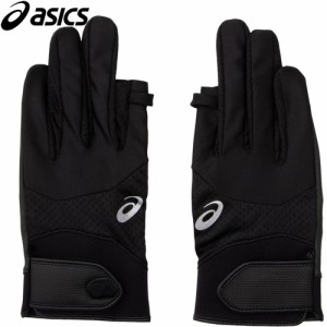 アシックス asics メンズ レディース グラウンドゴルフ パッドグローブ ブラック 3283A225 001 GG PAD GLOVE グランドゴルフ グローブ