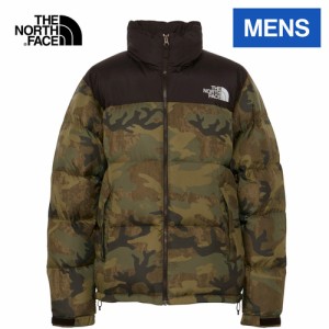 ザ・ノース・フェイス ノースフェイス メンズ ノベルティーヌプシジャケット TNFカモ ND92336 TF Novelty Nuptse Jacket 2023秋冬モデル