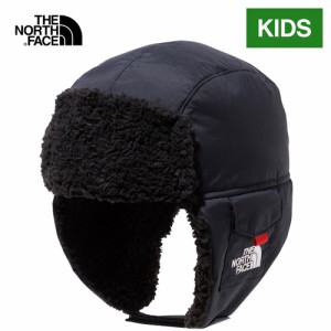 ザ・ノース・フェイス ノースフェイス キッズ 帽子 フロンティアキャップ ブラック NNJ42313 K Kids Frontier Cap 2023秋冬モデル 子供