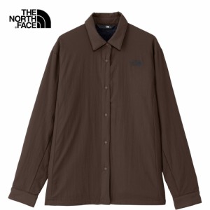 ザ・ノース・フェイス ノースフェイス レディース オクトーバーミッドシャツ スレートブラウン NRW62301 SR October Mid Shirt