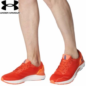 アンダーアーマー UNDER ARMOUR メンズ ランニングシューズ ホバー ソニック6 ワイド スコーチド/ダークタンジェリン 3026821 802