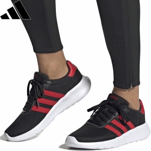 アディダス adidas メンズ ランニングシューズ ライト レーサー 3.0 ブラック/スカーレット/ホワイト LWO21 HP6095 Lite Racer 3.0