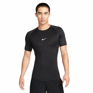 ナイキ NIKE メンズ トレーニングウェア シャツ DF タイト S/S トップ ブラック/ホワイト FB7933 010 半袖シャツ ショートスリーブ