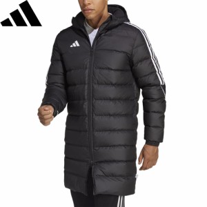 アディダス adidas メンズ レディース トレーニングウェア コート ティロ 23 L ロングダウンジャケット ブラック NUH32 HS7238