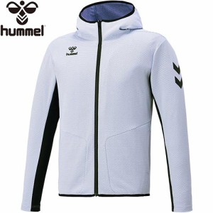 ヒュンメル hummel メンズ レディース サッカーウェア ジャケット トレーニングジップアップフーディー ホワイト HAT2096 10 サッカー