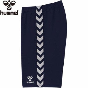 ヒュンメル hummel メンズ レディース チームハーフパンツ Iネイビー HAT6098 71 サッカー ボトムス 短パン 半ズボン クラブ 部活 練習