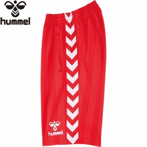 ヒュンメル hummel メンズ レディース ハーフパンツ レッド HAT6069 20 サッカー ボトムス 短パン 半ズボン クラブ 部活 練習 試合