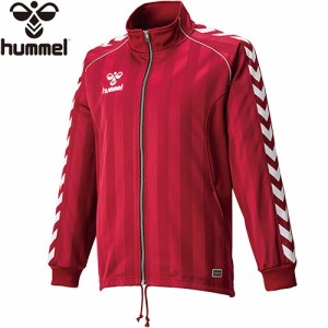 ヒュンメル hummel キッズ ウォームアップジャケット クラレット HJT2059 26 サッカー ウェア 長袖 ジャージ アウター 部活 練習 子供