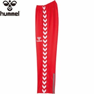 ヒュンメル hummel キッズ サッカーウェア ロングパンツ ウォームアップパンツ レッド HJT3059 20 サッカー ウェア ボトムス 部活 練習