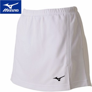 ミズノ MIZUNO レディース テニスウェア スコート スカート インナー・ポケット付き ホワイト 62JB7204 01 ゲームウェア ユニフォーム