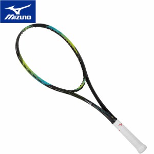 ミズノ MIZUNO ディーフォース S50 ソフトテニス フレームのみ ホライゾンブルー×ソニックライム 63JTN366 36 D FORCE S-50 ラケット