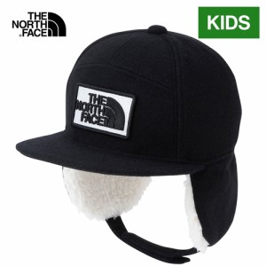 ザ・ノース・フェイス ノースフェイス キッズ 帽子 ウィンタートラッカーキャップ ブラック NNJ42321 K Kids Winter Trucker Cap