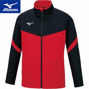 ミズノ MIZUNO メンズ TLソフトニットジャケット チャイニーズレッド×ブラック 32MC1150 62 長袖 アウター フルジップ スポーツ