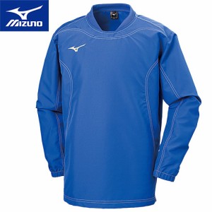 ミズノ MIZUNO メンズ レディース タフブレーカーシャツ サーフブルー 32ME9182 25 ジャージ 長袖 トレーニングウェア スポーツウェア