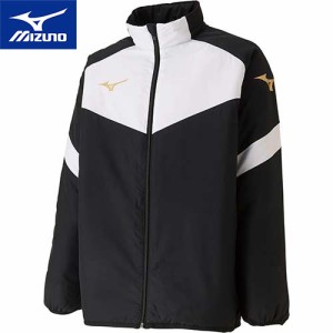 ミズノ MIZUNO キッズ サッカーウェア ジャケット ウォーマーシャツ ブラック P2JE9601 09 トップス ジャージ ジップアップ ピステ 防寒