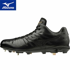 ミズノ MIZUNO メンズ 野球 シューズ グローバルエリートPS2 ブラック×ブラック 11GM2010 00 GLOBAL ELITE PS2 ソフトボール 靴