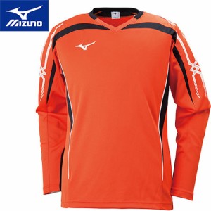 ミズノ MIZUNO メンズ レディース キーパーシャツ フレイムオレンジ P2MA8070 54 スポーツウェア トップス GK ゴールキーパー Tシャツ