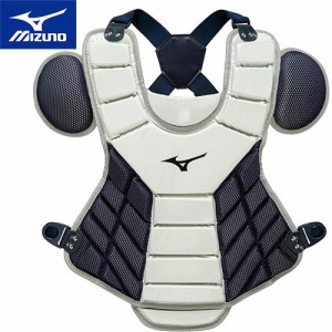 ミズノ MIZUNO 野球 キャッチャー用プロテクター プロテクター キャッチャー用防具 ネイビー×ホワイト 1DJPS120 14 ソフトプロテクター