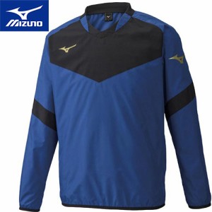 ミズノ MIZUNO メンズ レディース ピステシャツ ターキッシュブルー P2ME9300 26 長袖 ウィンドブレーカー プラクティス