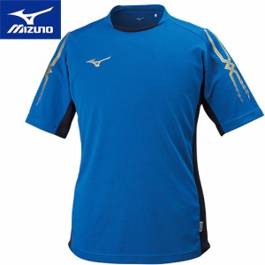 ミズノ MIZUNO メンズ フィールドシャツ ターキッシュブルー×ブラック P2MA8300 26 ウェア プラシャツ プラクティスシャツ 練習着