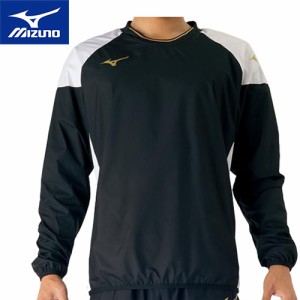 ミズノ MIZUNO メンズ ピステシャツ ブラック P2ME7070 09 サッカー フットサル トレーニングウェア ジャージ プラシャツ