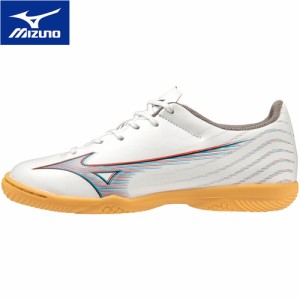 ミズノ MIZUNO キッズ サッカー トレーニングシューズ アルファ セレクト Jr IN ホワイト×レッド×ブルー P1GG2365 09 α SELECT Jr IN