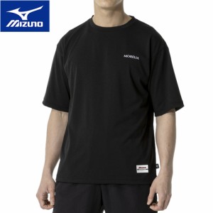 ミズノ MIZUNO メンズ レディース サッカーウェア シャツ モレリア TEE H/S ブラック P2MAA555 09 MORELIA TEE H/S 2023秋冬モデル