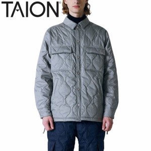 タイオン TAION メンズ レディース ミリタリー CPOシャツジャケット ダークセージグリーン TAION-109CPOSHML-1 アウター ジャケット