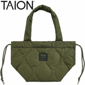 タイオン TAION ミリタリー ダウントートバッグS ダークオリーブ TAION-TT02ML-1-S トートバッグ 巾着 手持ちバッグ 鞄 ハンドバッグ