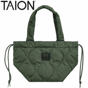 タイオン TAION ミリタリー ダウントートバッグS オリーブ TAION-TT02ML-1-S トートバッグ 巾着 手持ちバッグ 鞄 ハンドバッグ