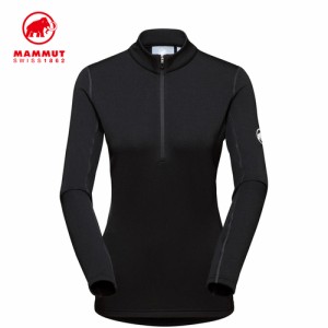 マムート MAMMUT レディース トレーナー エナジー ML ハーフジップ プル AF ブラック 1016-01130 0001 Aenergy ML Half Zip Pull AF