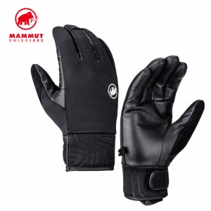 マムート MAMMUT メンズ レディース アストロ ガイド グローブ ブラック 1190-00022 0001 Astro Guide Glove 手袋 スキー スノボ