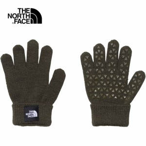 ザ・ノース・フェイス ノースフェイス キッズ 手袋 ニットグローブ ニュートープ NNJ62200 NT Kids’ Knit Glove 2023秋冬モデル 子供