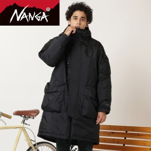 ナンガ NANGA メンズ ジャケット オーロラダウンフィールドハーフコート ブラック BLK AURORA DOWN FIELD HALF COAT ダウンジャケット