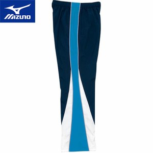 ミズノ MIZUNO メンズ レディース トレーニングウェア ロングパンツ トレーニング クロスパンツ ネイビー×サックス N2JD7020 82