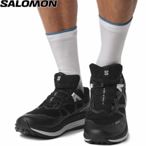 サロモン SALOMON メンズ トレイルランニングシューズ ウルトラ グライド2 ゴアテックス ブラック/ルナロック/ホワイト L47216600