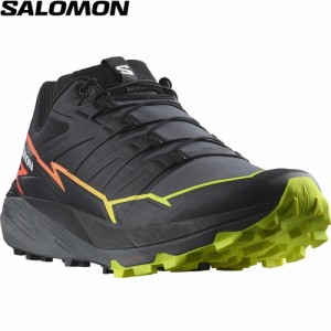 サロモン SALOMON メンズ トレイルランニングシューズ サンダークロス ブラック/クワイエットシェイド L47295400 Black/Quiet