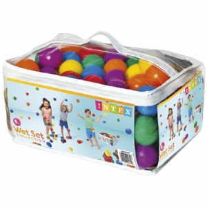 インテックス INTEX キッズ スポーツトイ ミニファンボール 49602 カラーボール おもちゃ ボール 100個 遊具 玩具 子供 幼児
