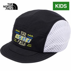 ザ・ノース・フェイス ノースフェイス キッズ 帽子 エニーランパッカブルキャップ ブラック NNJ02305 K Kids’ Anyrun Packable Cap