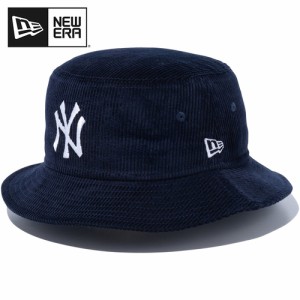 ニューエラ NEW ERA ハット バケット01 MLB Corduroy コーデュロイ ニューヨーク・ヤンキース ネイビー 13750937 NVY 在庫限り 帽子