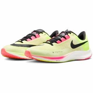 ナイキ NIKE メンズ ランニングシューズ エアズームライバルフライ3 グリーン/ブラック/ボルト CT2405 301 2023秋冬モデル ロード