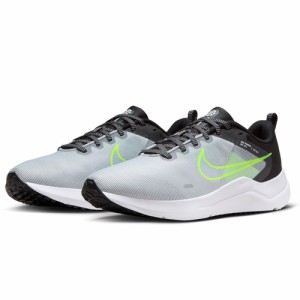 ナイキ NIKE メンズ ランニングシューズ ダウンシフター12 グレー/ホワイト/ブラック DD9293 011 2023秋冬モデル ジョギング