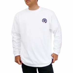リアルビーボイス RealBvoice メンズ レディース 長袖Tシャツ RBV ベーシック ロング Tシャツ ホワイト 10401-11718 wt RBV BASIC LONG