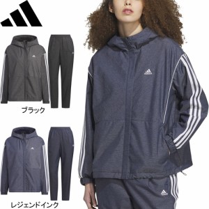 アディダス adidas レディース 247 ウーブンジャケット IEH93 ＆ 247 ウーブンパンツ IEH92 上下セット セットアップ 上下 セット