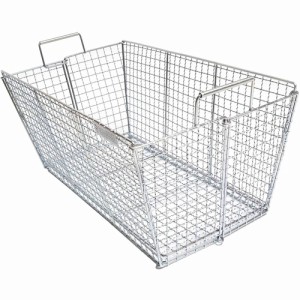 バリスティクス BALLISTICS 工具収納 コラプシブル メタルバスケット シルバーメッキ BAA-2311 COLLAPSIBLE METAL BASKET 収納ボックス