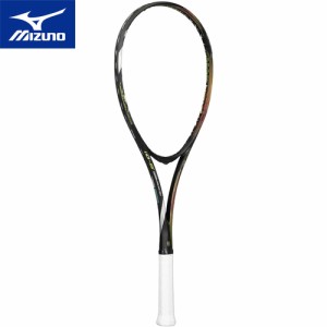 ミズノ MIZUNO ソフトテニス ラケット アクロスピード S-01 ブラック×バーン 63JTN3A4 60 ACROSPEED S-01 未張り上げ フレームのみ
